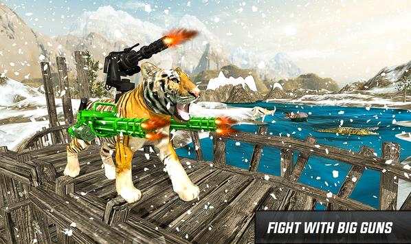 Angry Wild Beast-Crazy Animal fighting screenshot 3