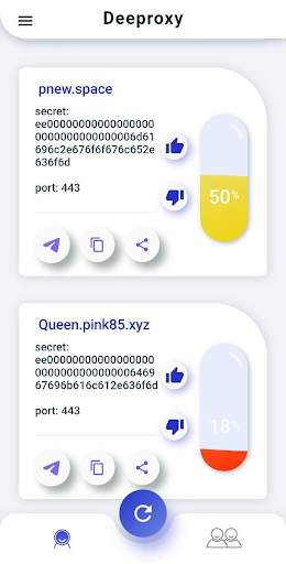 DeeProxy: Proxies for Telegram screenshot 3