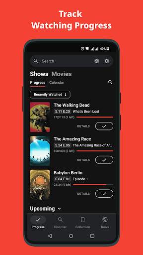 Showly: Track Shows & Movies screenshot 2