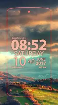 wp clock - Digital Clock 6 تصوير الشاشة