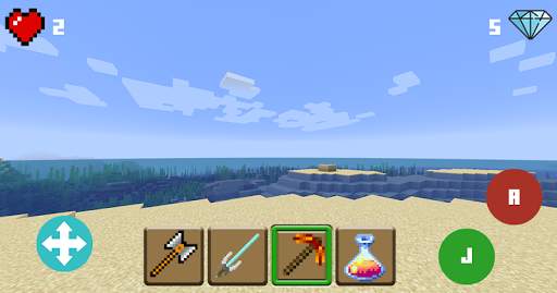 Cubic World Exploration: Craft adventure screenshot 3
