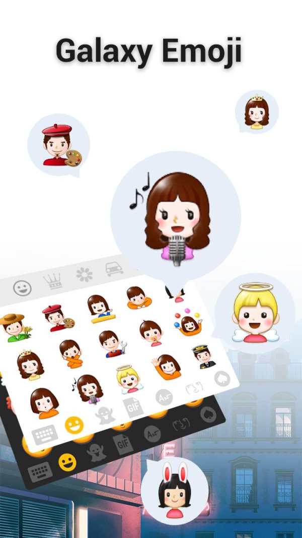 Galaxy Emoji - Emoji Keyboard screenshot 3