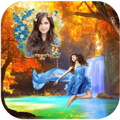 Waterfall Photo Frames icon