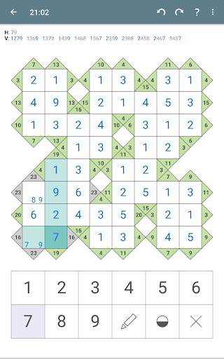 Kakuro - Classic Puzzle Game screenshot 15