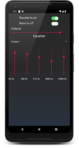 Bass Booster with Equalizer screenshot 2