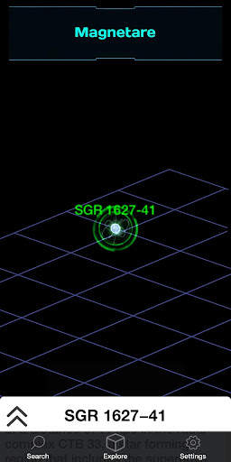 3D-Galaxie-Karte screenshot 5