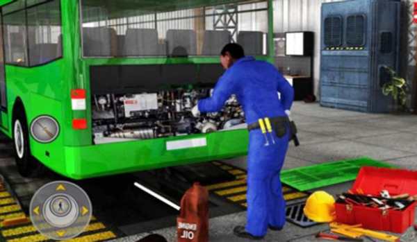 Bus Mechanic Simulator 2017 screenshot 2