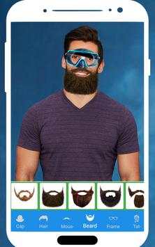 Beard Man Photo Editor -Tattoos & Hairstyle screenshot 4