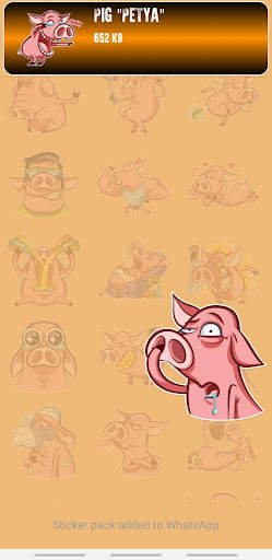 Animals Stickers for WhatsApp screenshot 5