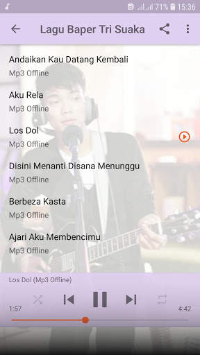 Lagu Baper Tri Suaka - Hanya Rindu Offline screenshot 7