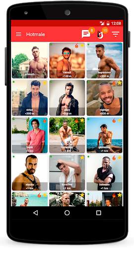 Hotmale - Gay Social Dating screenshot 1