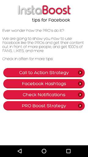 Tips for Facebook Fans & Likes screenshot 1