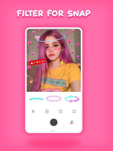 Filter for Snapchat - 3D Amazing Camera Selfie screenshot 4