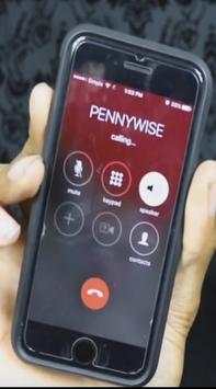 Fake Call from vedio Pennywise screenshot 2