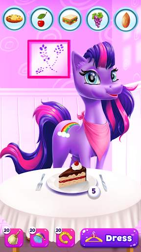 Magical Unicorn Candy World screenshot 6
