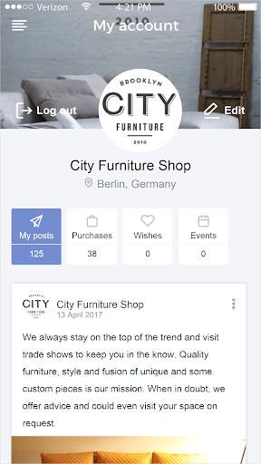 City Furniture Shop screenshot 2