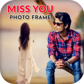 Miss You Photo Frame icon
