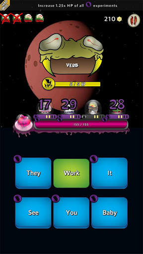GramMars Wars - English Grammar Game screenshot 2
