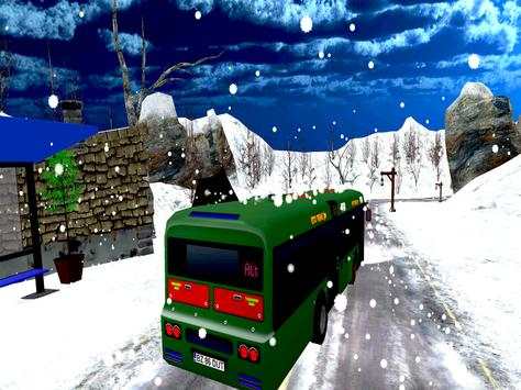 Snow Bus Drive Simulator 2018 screenshot 10