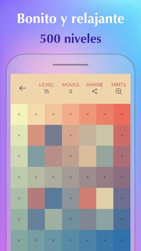 Juegos de colores:Color Puzzle screenshot 1