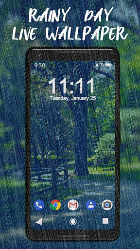 Raining Day APUS Live Wallpaper screenshot 3