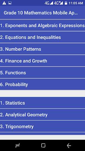 Grade 10 Mathematics screenshot 2