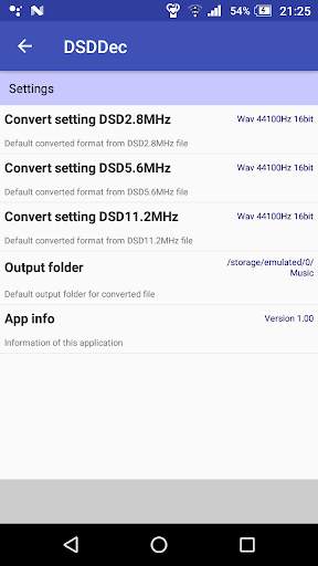 DSD Dec screenshot 3
