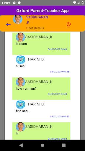 OXFORD CHAT APP screenshot 6