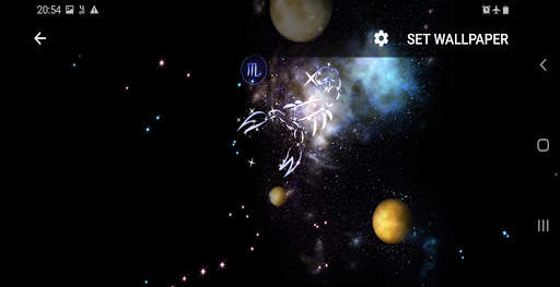 Zodiac Signs Live Wallpaper HD screenshot 7