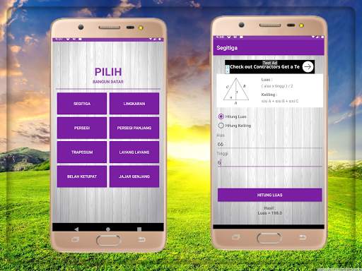 Kalkulator Bangun Ruang dan Datar screenshot 2