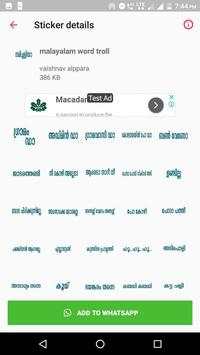 Malayalam Troll Stickers-Whatsapp Stickers screenshot 7