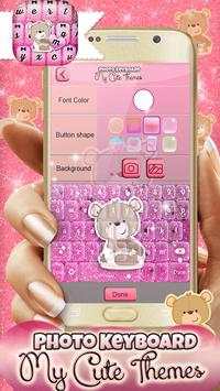 Photo Keyboard-My Cute Themes screenshot 3