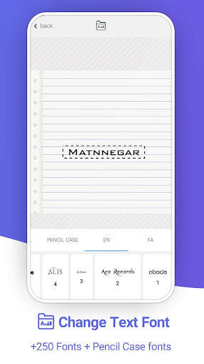 Matnnegar (Write On Photos) screenshot 3