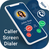 Caller Screen Dialer - True Caller ID أيقونة