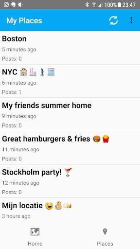 PlaceShare - my maps (map marking app) screenshot 3
