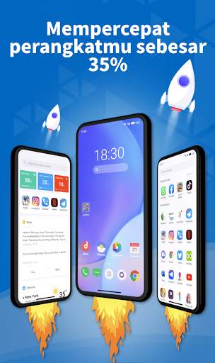Sky Launcher - Cepat & Keren! screenshot 1