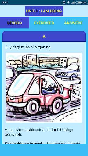 English Grammar for Uzbek Learners screenshot 2
