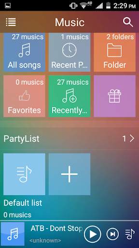 2016 Music Player screenshot 3