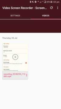Video Screen Recorder - Screenshot Free screenshot 4