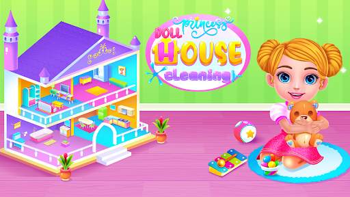Princess Doll House Cleaning screenshot 1