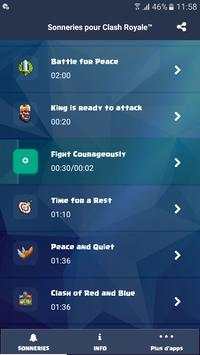 Sonneries pour Clash Royale™ screenshot 2