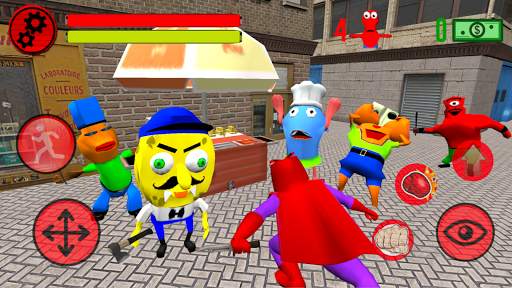 Sponge Simulator. City Survival screenshot 1