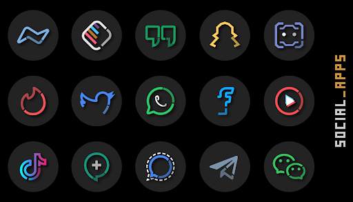 Minma Icon Pack 4 تصوير الشاشة