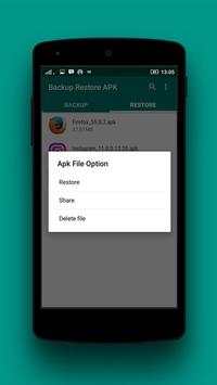 Backup Restore APK 7 تصوير الشاشة