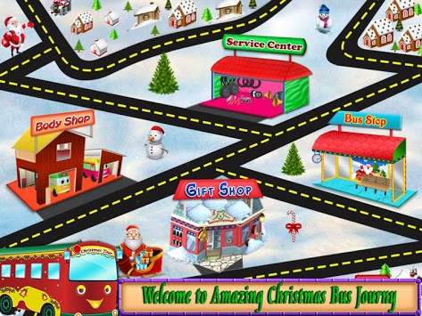 Christmas Bus Journey for Kids screenshot 2