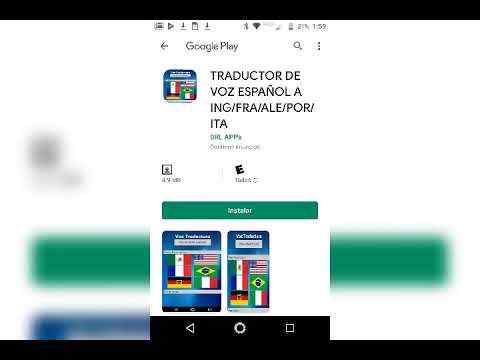 VOICE TRANSLATOR SPANISH TO ENG/FRE/ITA/POR/GER screenshot 1