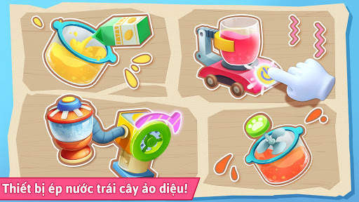 Mùa Hè của Bé Gấu Trúc: Cửa Hàng Nước Ép screenshot 2