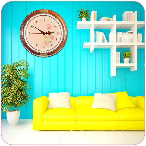 ikon Interior Clock Live Wallpaper