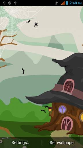 Witch House Live Wallpaper screenshot 1
