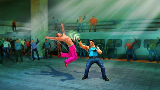 Police Train Driving: Train Fighting Games screenshot 7